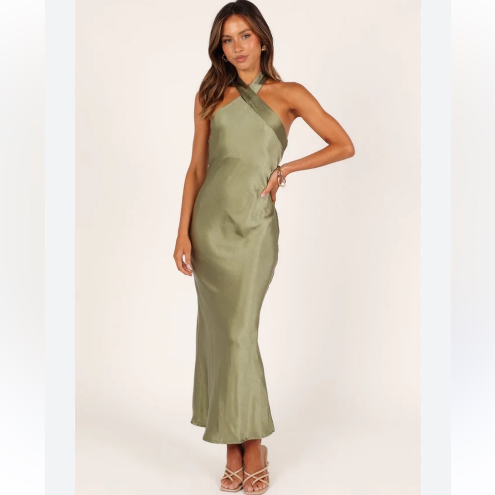 NWOT Grasie Midi Dress green size 0, 2, 4 - Picture 2 of 10